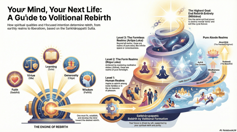 MN 120 — Saṅkhārupapattisutta: Directing Rebirth—or Ending Rebirth Entirely