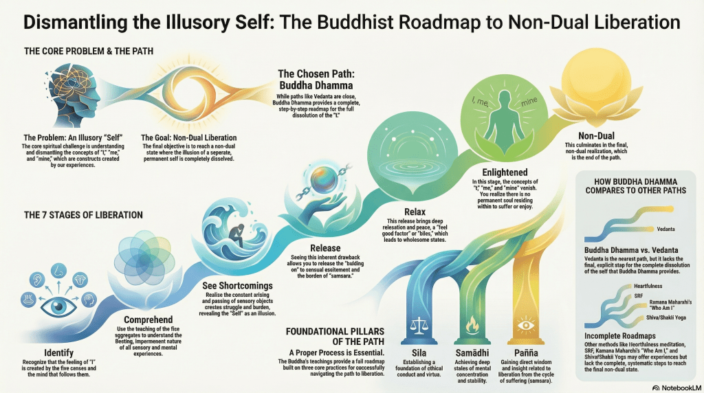 The Buddha’s Roadmap to Non-Dual Liberation