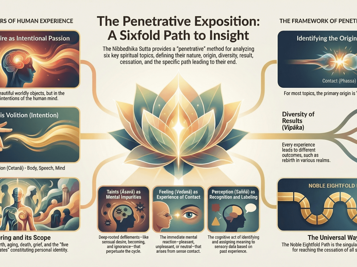 Nibbedhika Sutta: Penetrative Exposition of the Dhamma