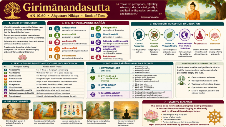 AN 10.60 Girimānandasutta