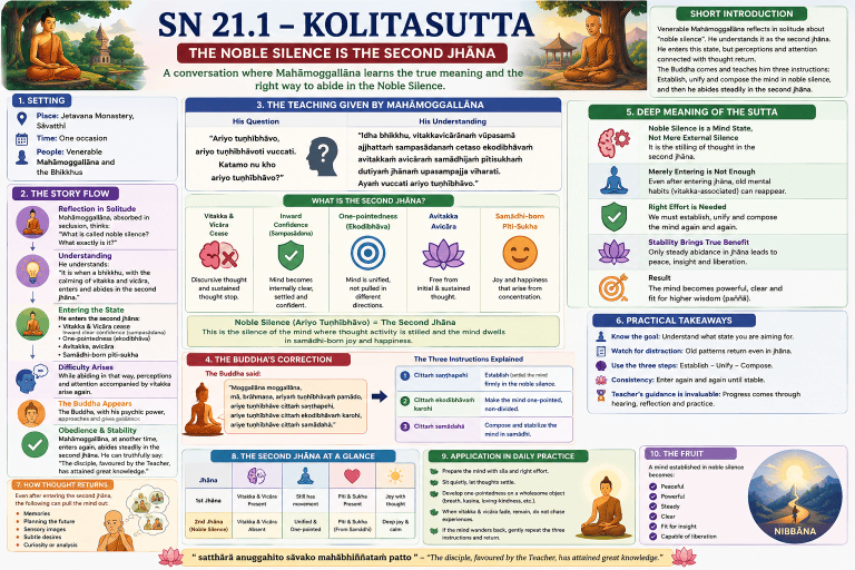 SN 21.1 — Kolitasutta