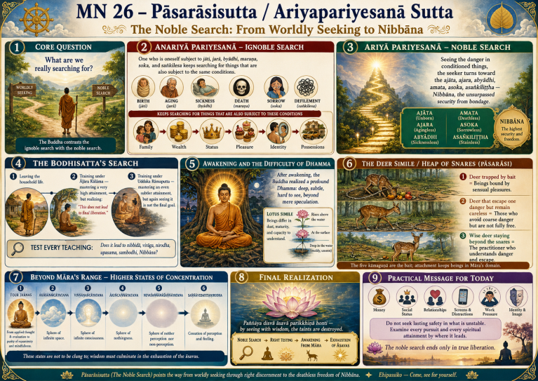 MN 26 — Pāsarāsisutta