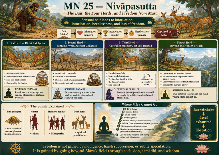 MN 25 — Nivāpasutta