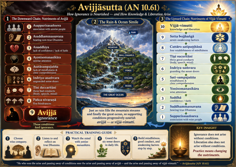 AN 10.61 — Avijjāsutta