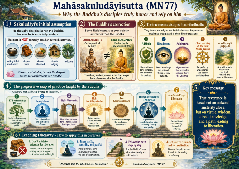 MN 77 — Mahāsakuludāyisutta