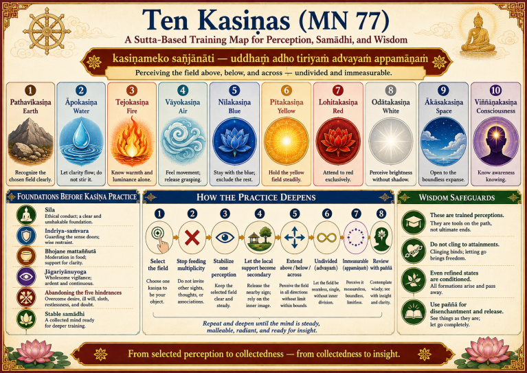 Ten Kasiṇas