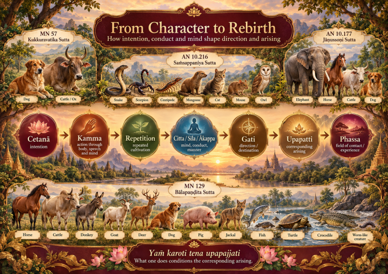 From Character to Rebirth